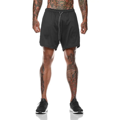 Men's 2 in 1 Gym Shorts